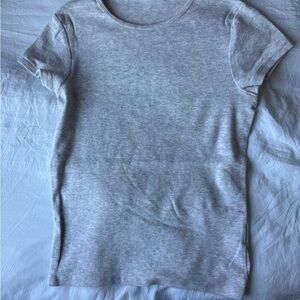 Cotton On Gray Crop Top